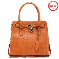 michael kors hamilton geperforeerd groot bruinen bakken Shop Amsterdam 57vi9224